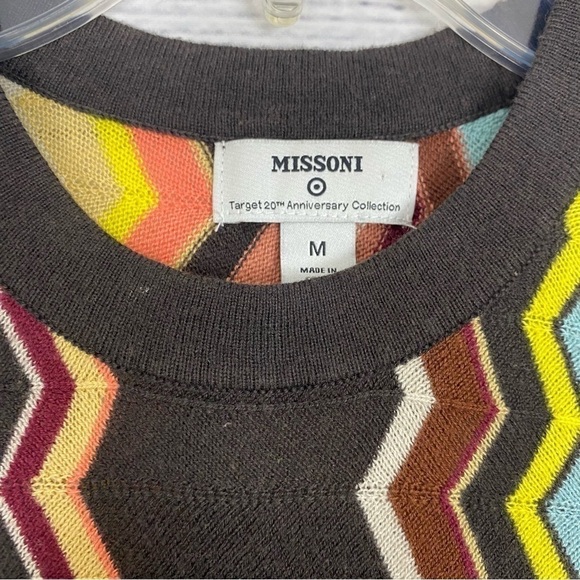 MISSONI For Target Zig Zag Sleeveless Dress Size M - Picture 4 of 7